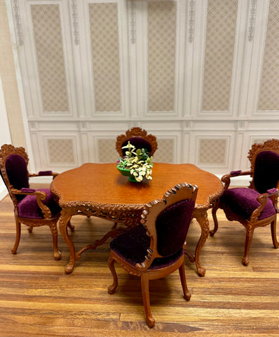 1:12 miniature scale Bespaq Dining Room Set