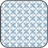 Cotton Fabric, Blue Bows
