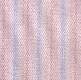 Silk Fabric, Cottage Stripe