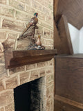 Hand painted, Pheasant and Hen Statue