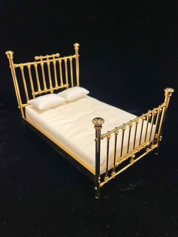 Brass Double Bed by Clarebell, Covers Not Included