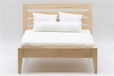 Dollhouse Miniature Bed with Slats, Unfinished