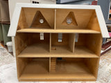 Half Scale Farmhouse Style Dollhouse, Assembled and Painted