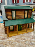 Log Cabin, Assembled, 1/24 inch Scale