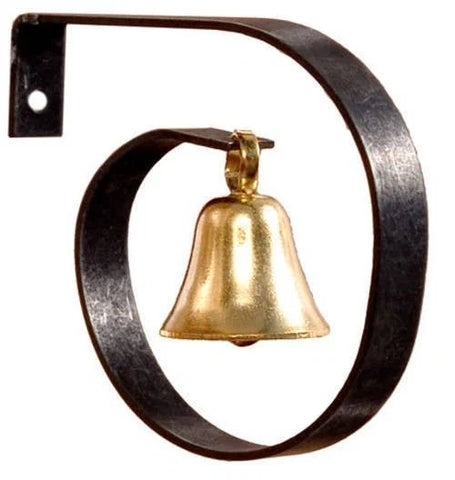 Dinner Bell or Porch Shop Bell in Brass