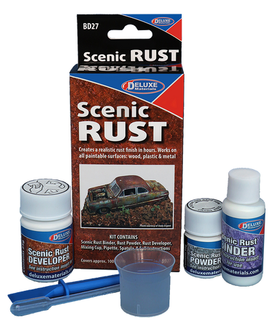 Scenic Rust, Scale Model Weathering Supplies