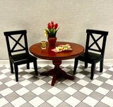 Fran's Large Diamond Tile, Grey and White for Dollhouse