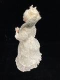 Artisan Doll with White and Silver Gown