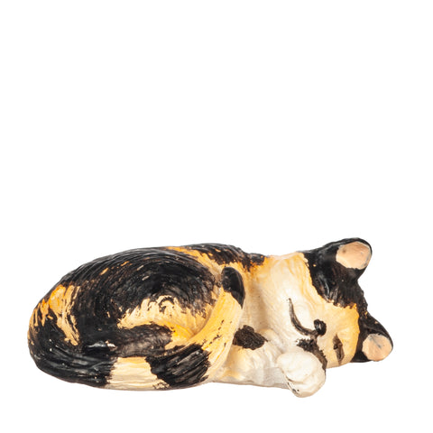 Cat, Sleeping, Right Side, Calico