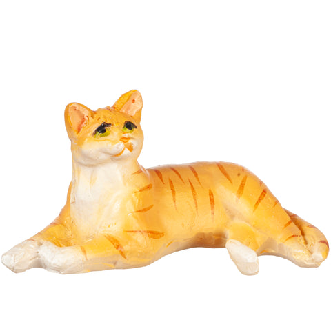 Cat, Laying, Orange Tabby