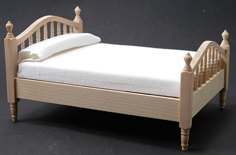 Bed, Unfinished, Double ON SALE