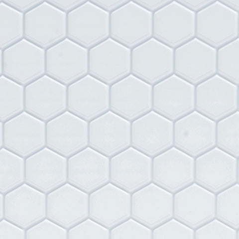 Tile Floor, Octagon, White