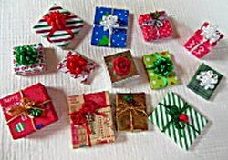 Wrapped Christmas Presents, Sold Individually
