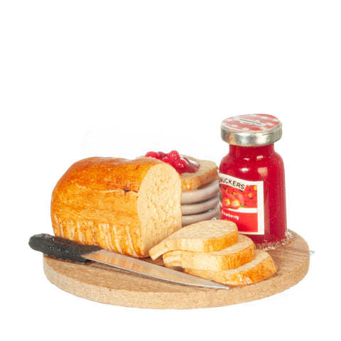 Toast Prep Board, Strawberry Jam