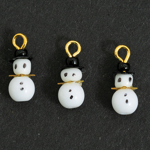 Three Snowmen Ornaments