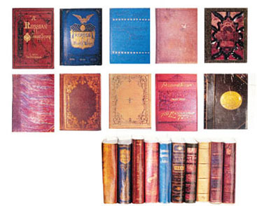 Antique Books, Set of 10, Series No. 2