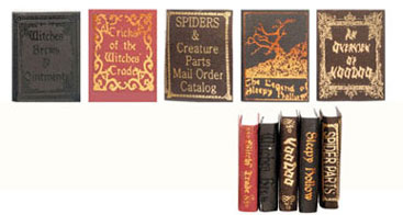 Witch Reference Books, 5 Piece Series