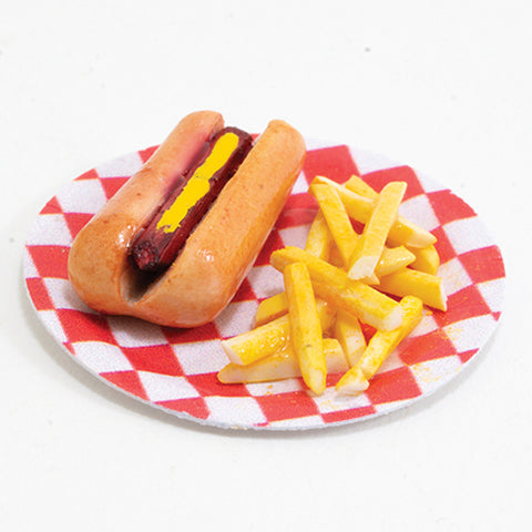 Hotdog and Fries