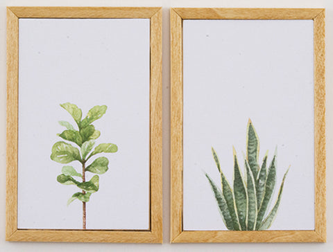 Plant Prints A, Set of Two