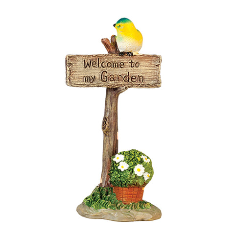 Welcome to my Garden Sign