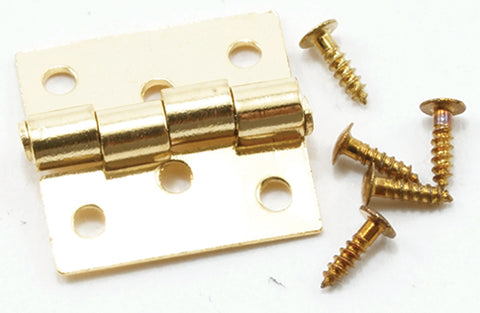 Butt Hinges 4/PK, Brass