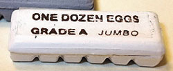 Egg Carton, White