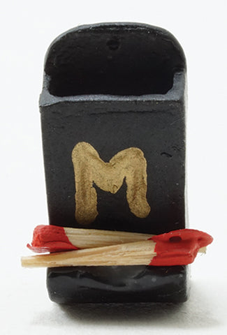 Matchbox Holder with Matches