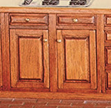 3in Base Cabinet, Assembled