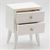 2 Drawer Stand, White