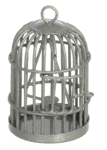 Bird Cage, Silver, No Bird