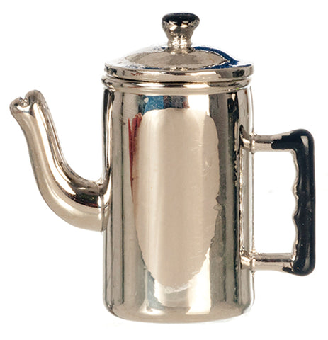 Metal Coffee Pot, Chrome