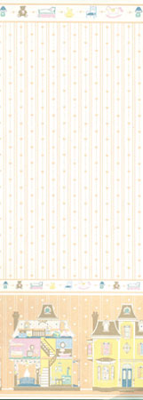 Dollhouse Fantasy Wallpaper, Peach