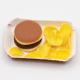 Hamburger with Chips