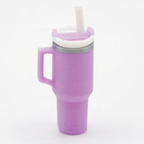 Tumbler with Removable Lid, Purple