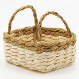 Square Basket with Handles