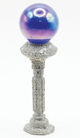 Gazing Ball on Pedestal