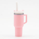 Tumbler with Removable Lid, Pink