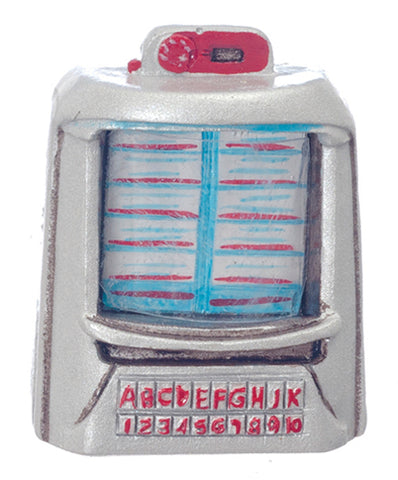 1950's Table Top Jukebox, Silver