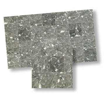 Faux Marble Tile, Gray