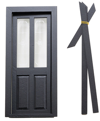 Transom Door, Black
