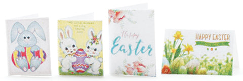 Set of Four Easter Cards