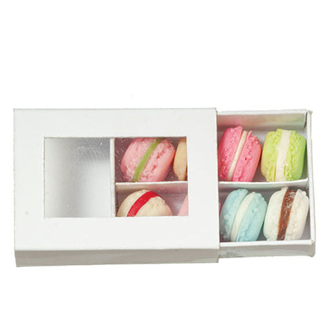 Assorted Macarons with Bakery Box