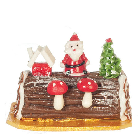 Yule Log Cake