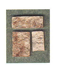 Cut Stone, Brown Veneer, 72SQ