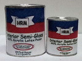 Paint Cans, Set of Two