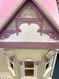 Vitctorian Dollhouse, Assembled and Painted