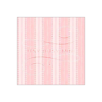 Annabelle Pink Stripe Quartz Wallpaper