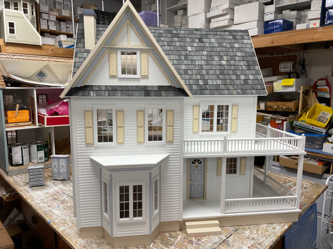 Victoria's Farmhouse, Assembled and Painted