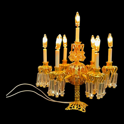 7 Arm Versailles Candelabra, Genuine Swarovski Crystals On Sale