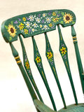 Painted Chrysnbon Rocking Chair, Green